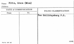 Fitts, Grace (Miss)