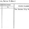 Fitzgerald, Walter T. (Mrs.)