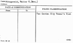 Fitzgerald, Walter T. (Mrs.)