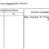 Flagpoles-Suggested Colors