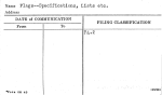 Flags--Specifications, Lists etc.