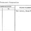 Flame Restaurant Corporation