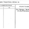 Flanigan Inspection--Notes on