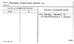 Flanigan Inspection--Notes on