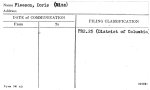 Fleeson, Doris (Miss)