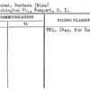 Fleischer, Barbara (Miss)
