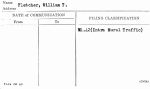 Fletcher, William T.