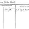 Fletter, Shirley (Miss)