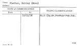 Fletter, Shirley (Miss)