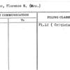 Flitter, Florence M. (Mrs.)