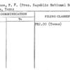Florence, F.F. (Pres. Republic National Bank & Trust Company)