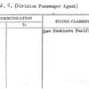 Flores, J.C. (Division Passenger Agent)