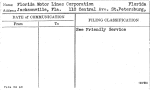 Florida Motor Lines Corporation