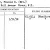 Fluhr, Frances G. (Mrs.)