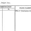 Folsom, Dwight Inc.