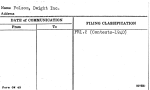 Folsom, Dwight Inc.