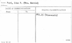 Ford, John P. (Mrs. Matild)