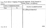 Ford Motor Company-Proposed Exhibit Bldg.Second & Third Floor Occupancy