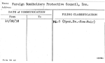 Foreign Bondholders Protective Council, Inc.