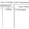 Foreign Cars of Foreign Consuls Regulations