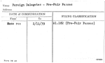 Foreign Delegates - Pre-Fair Passes