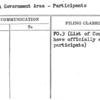 Foreign Government Area - Participants