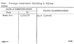 Foreign Government Building & Unions