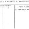 Form Letter To Exhibitors Re: Advance Ticket Sale