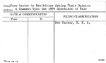 Form Letter to Exhibitors Asking Their Opinion & Comment Upon the 1939 Operation of Fair