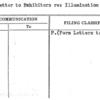Form letter to Exhibitors re: Illumination