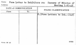 Form Letter to Exhibitors re: Summary of Minutes of Meeting 1-25-40