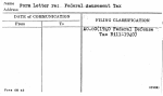 Form Letter re: Federal Amusement Tax