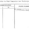 Form Letter to Food Companies re: Participation