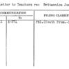 Form Letter to Teachers re: Britannica Junior