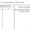 Forms--Printing Expense--Allocation