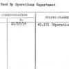 Forms Used By Operations Department