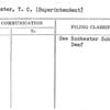 Forrester, T.C. (Superintendent)