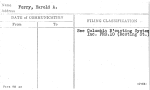 Forry, Harold A.