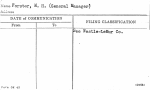 Forster, M.H. (General Manager)