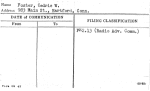 Foster, Cedric W.