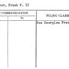 Foster, Frank P. II