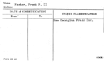 Foster, Frank P. II