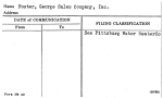 Foster, George Sales Company, Inc.