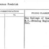 Fox, Vernon Fredrick