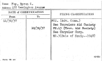 Foy, Byron C.