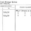 Fractional Mileage System