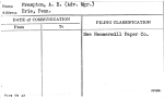 Frampton, A.E. (Adv. Mgr.)