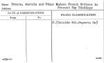 France, Anatole and other Modern French Writers in Present Day Bindings