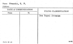 Francis, H.P.