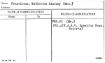 Franciscus, Katherine Lindsay (Mrs.)
